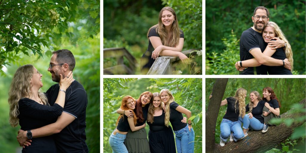 Portraits de famille sur la Rive-Sud de Montréal à Mont-Saint-Hilaire, Beloeil, Sainte-Julie, Saint-Bruno, Boucherville.